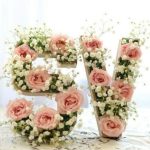 letras-con-flores-manualidades